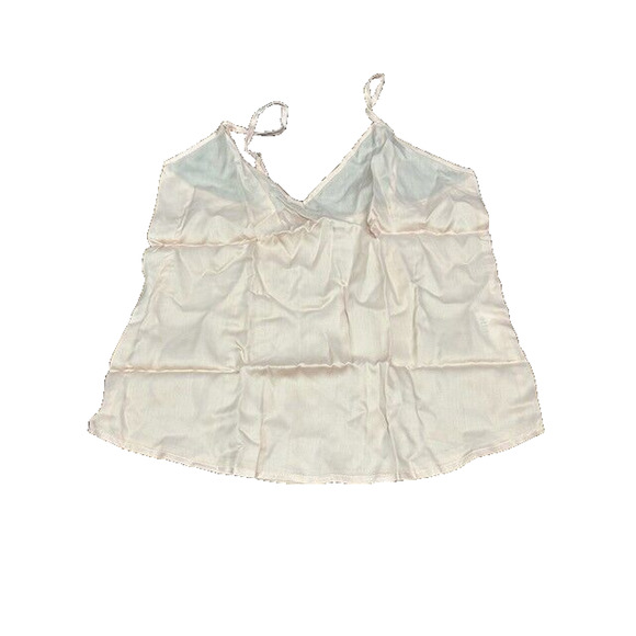 Ettitude Sateen Camisole Clean Bamboo Sleep Shirt Loungewear Cloud Pink S NEW - Picture 2 of 9